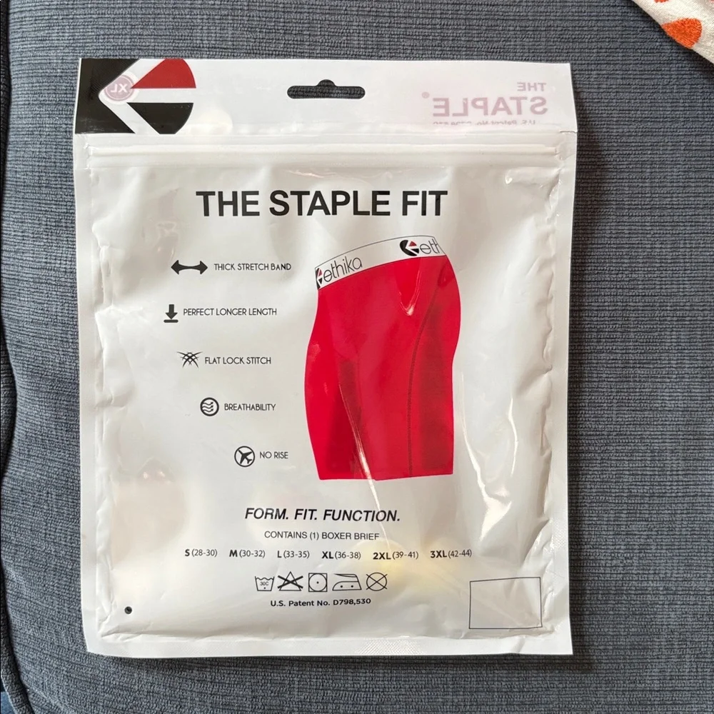 Ethika Yellow Backwoods Graphic Boxers NWT; size small - Picture 6 of 6